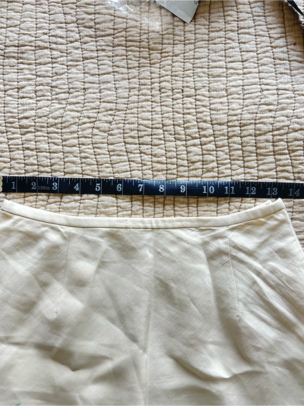 Talbots Cream Maxi Skirt with Pink & Orange Floral Print - Picture 6 of 6